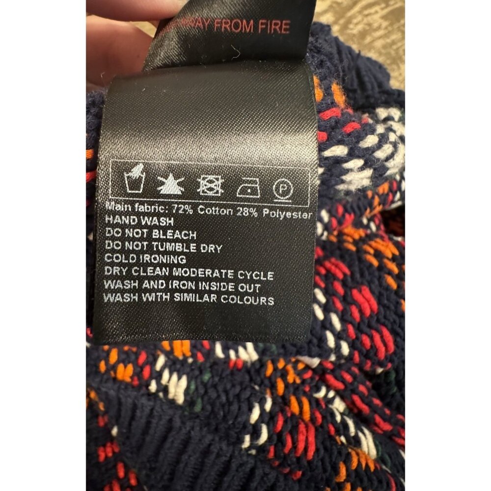 ba&sh Marlet Marine Lady Pullover sweater 2 Knit medium Navy Multicolor - Picture 13 of 15